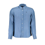 Camisa de Lyocell azul