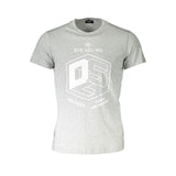 Chic Grey Diesel Kurzarm Rundes Hals -T -Shirt