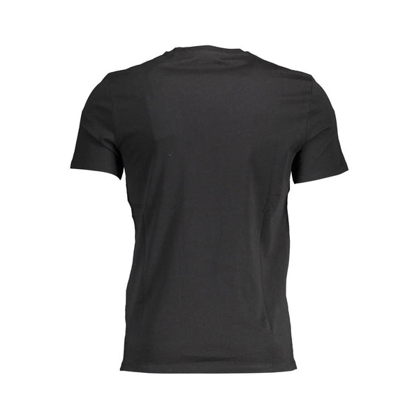 Black Cotton Men TShirt