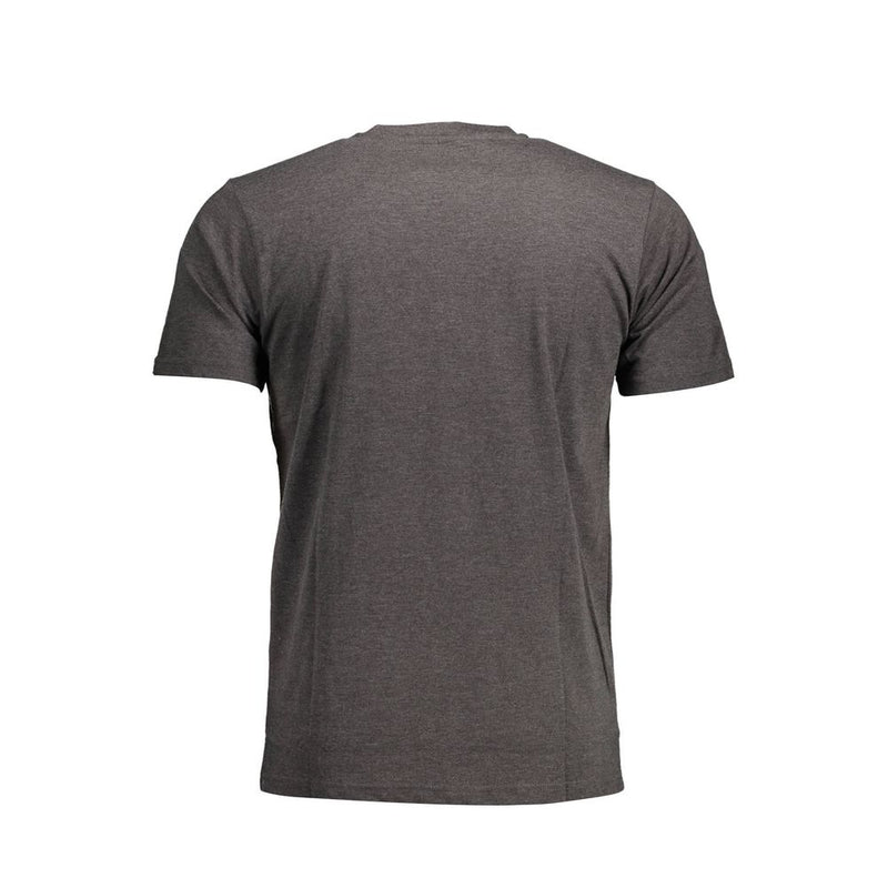 T-shirt di cotone grigio