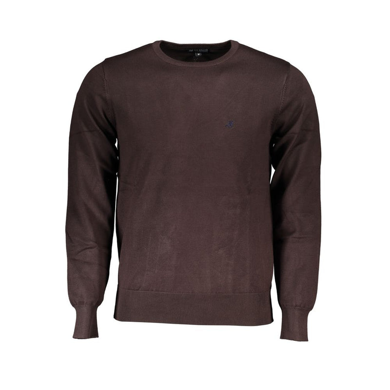 Maglione in nylon marrone