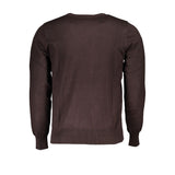 Maglione in nylon marrone