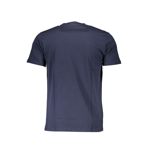 T-shirt di cotone blu