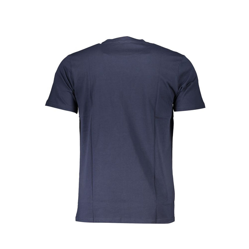 T-shirt di cotone blu