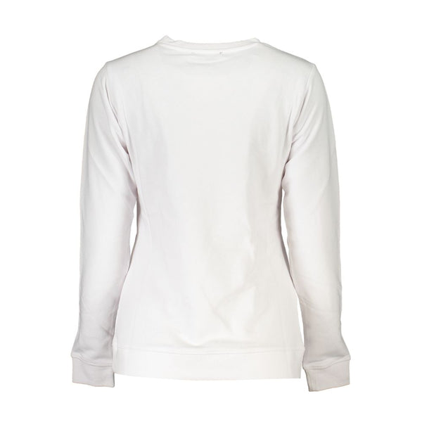 Maglione di cotone bianco