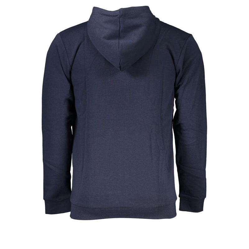 Pull en coton bleu