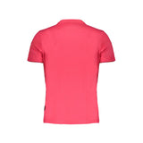 Camiseta de algodón rosa