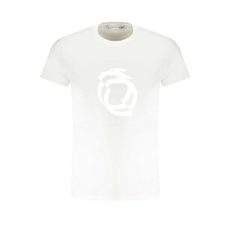 Camiseta de algodón blanco