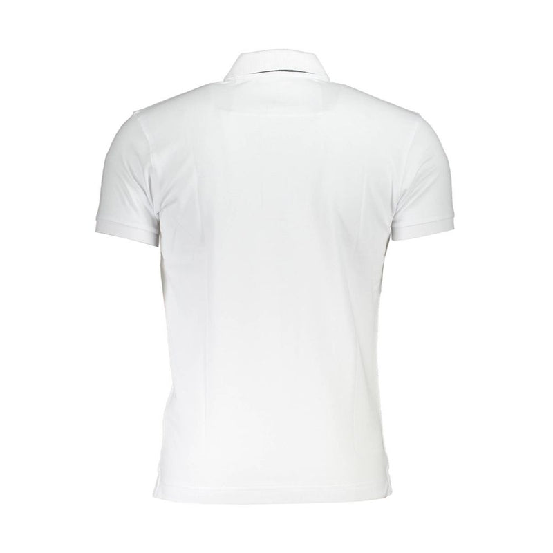 Schlanker, schlanker Fit Polo mit Stickdetails