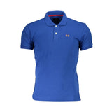 Slim Fit Embroidered Polo with Contrast Details