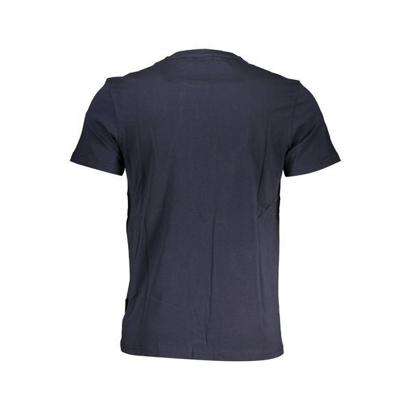 Tee de logo brodé bleu chic