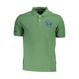 Elegant Green Short-Sleeved Polo