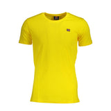 T-shirt di cotone giallo