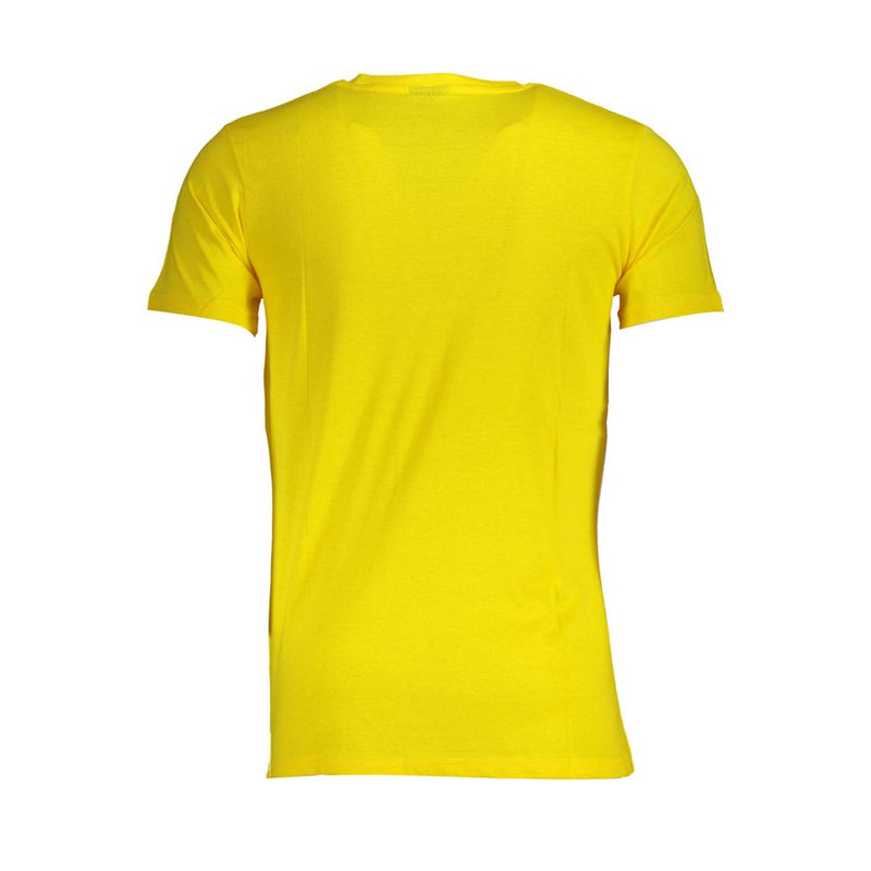 T-shirt di cotone giallo