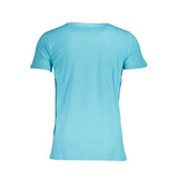 T-shirt en coton bleu clair