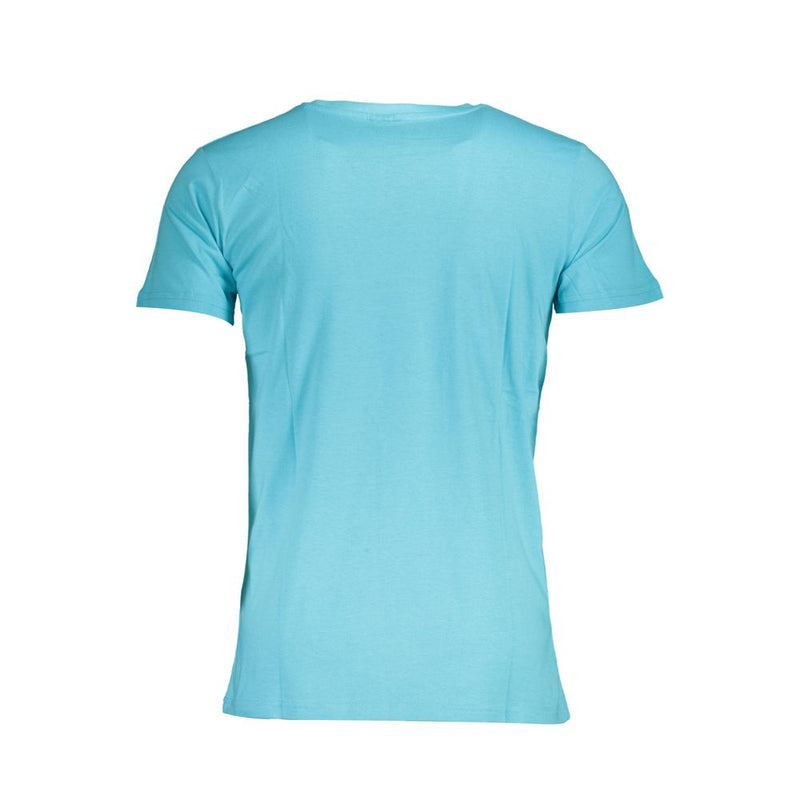 T-shirt en coton bleu clair