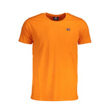 Camiseta de algodón de naranja