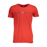 T-shirt di cotone rosso