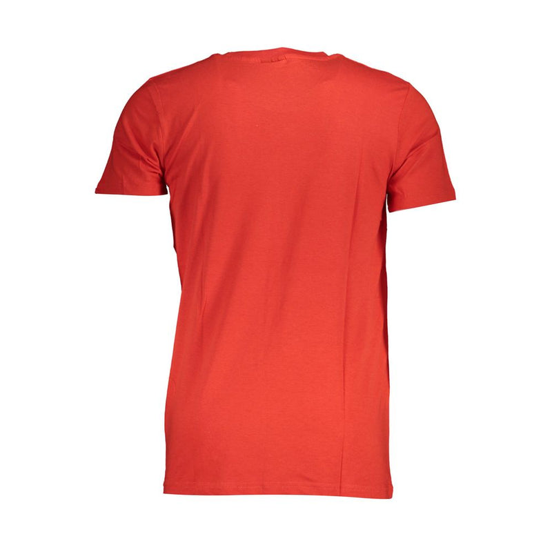 Rotes Baumwollt-Shirt