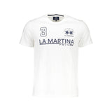 T-shirt en coton blanc élégant avec imprimé emblématique