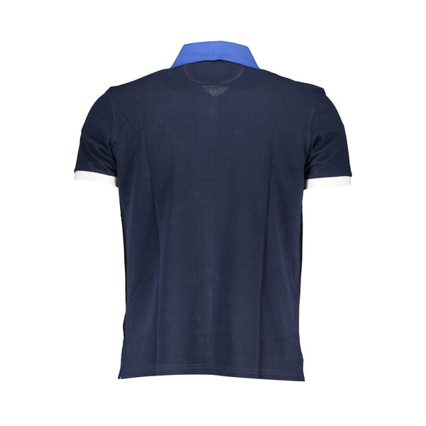 Schicke Kontrastdetail Polo -Shirt