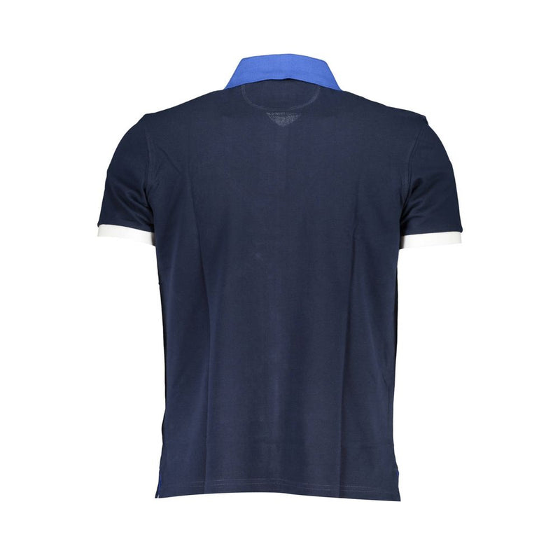 Schicke Kontrastdetail Polo -Shirt