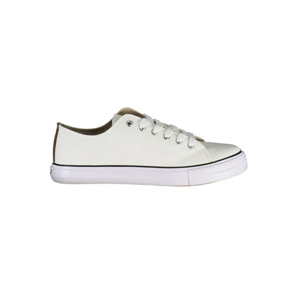 Sneaker en polyester blanc