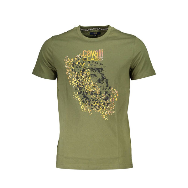 T-shirt en coton vert