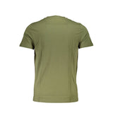 T-shirt in cotone verde