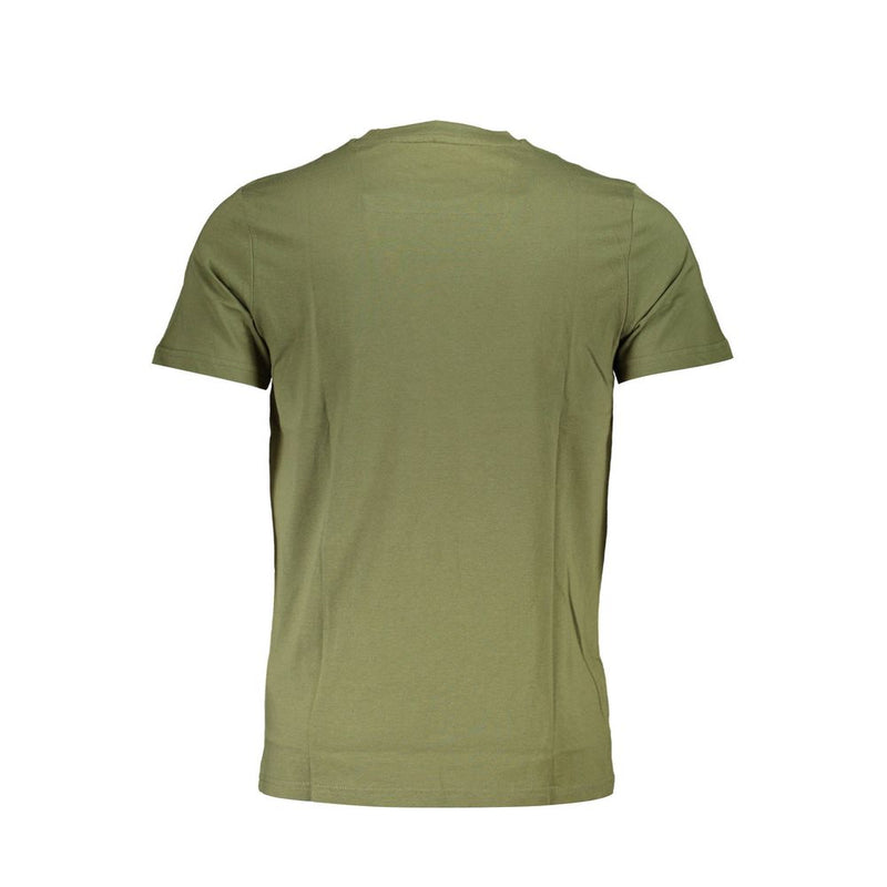 Camiseta de algodón verde