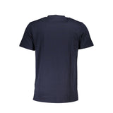 T-shirt di cotone blu