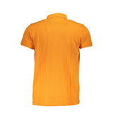 Shirt di polo in cotone arancione