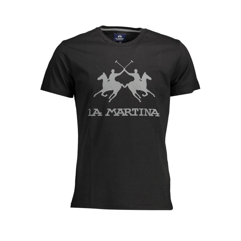 Elegante tee a collo dell'equipaggio con stampa iconica