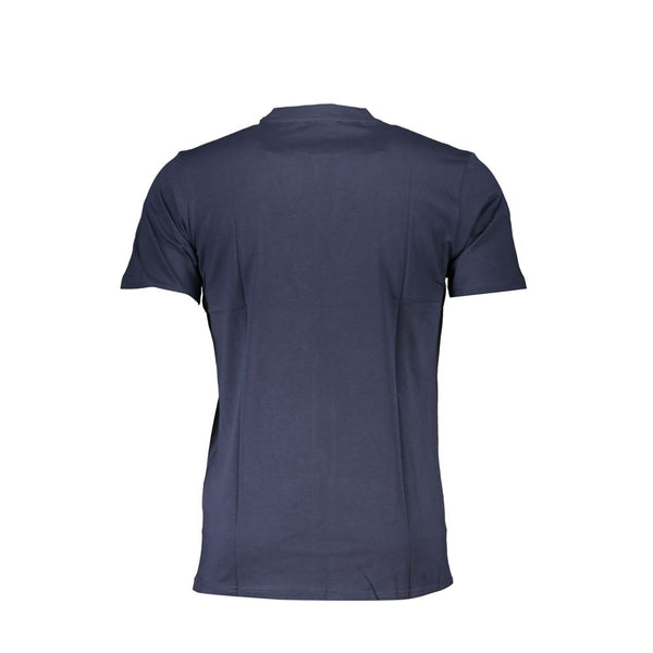 T-shirt di cotone blu