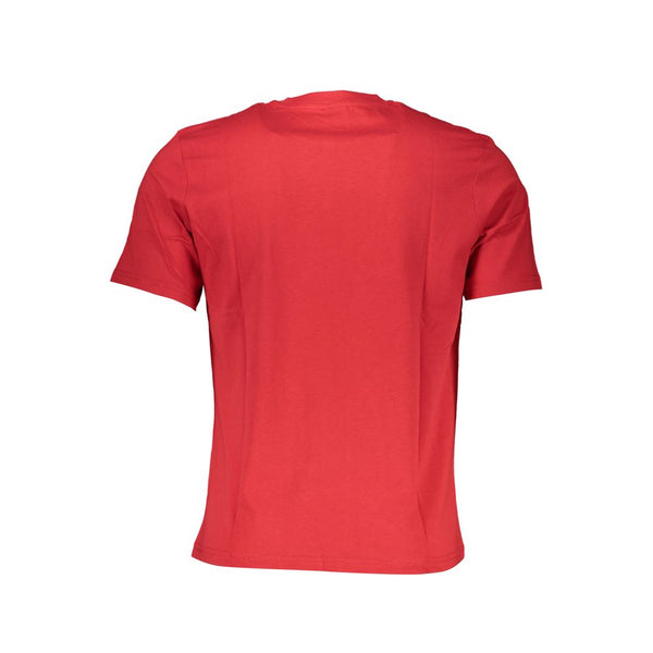 Rotes Baumwollt-Shirt