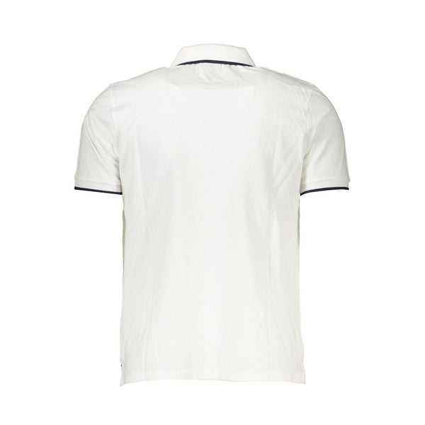 Polo en coton blanc