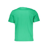 Camiseta de algodón verde