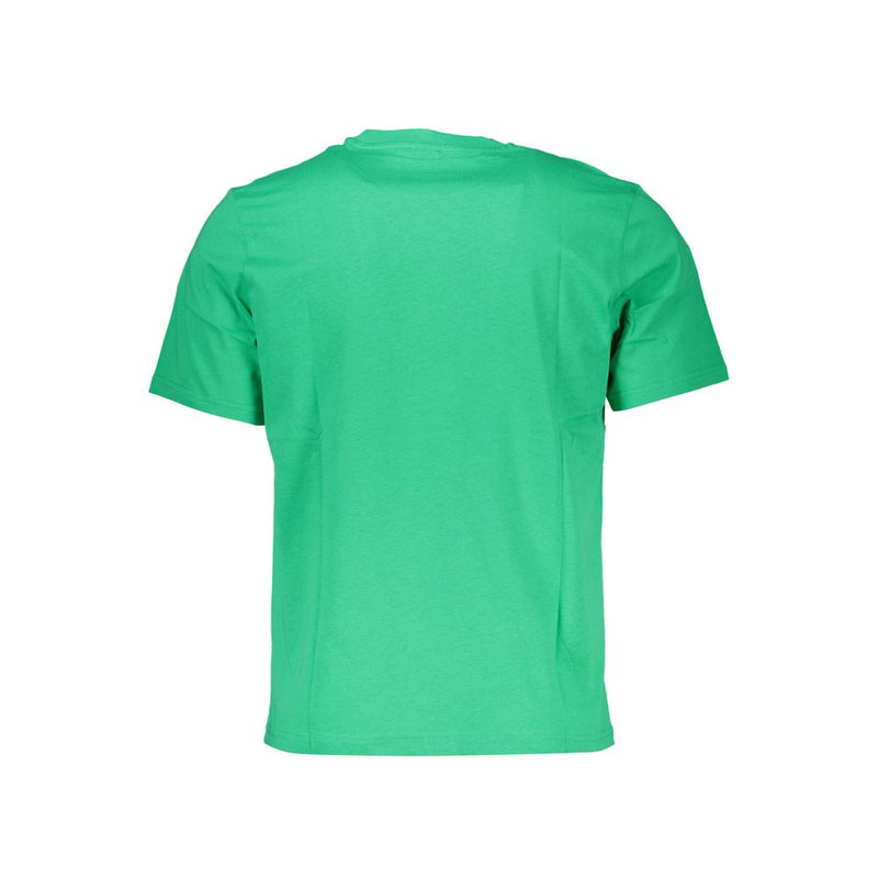 Camiseta de algodón verde