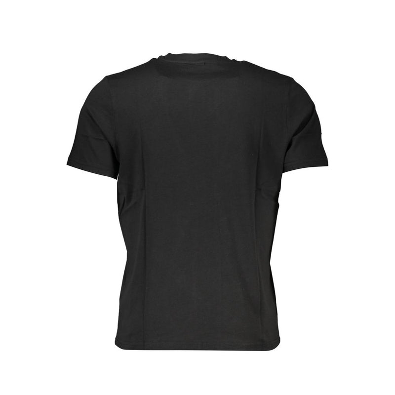 Camiseta de algodón negro