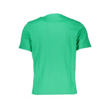 Camiseta de algodón verde