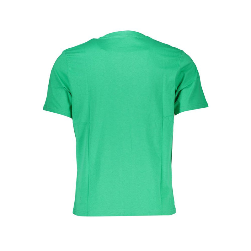 T-shirt in cotone verde