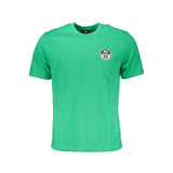 Camiseta de algodón verde