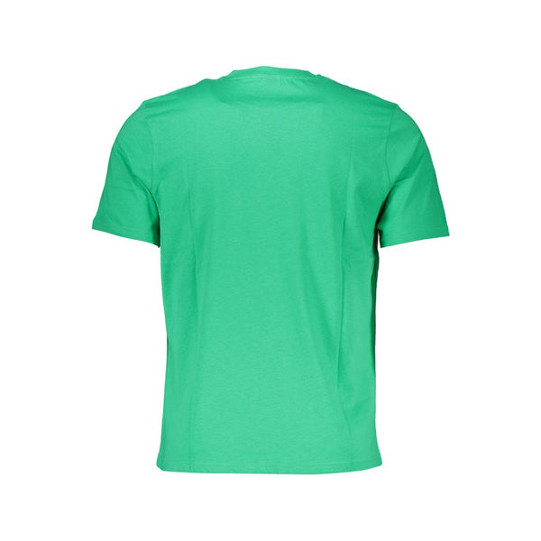 Camiseta de algodón verde