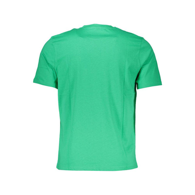 Camiseta de algodón verde