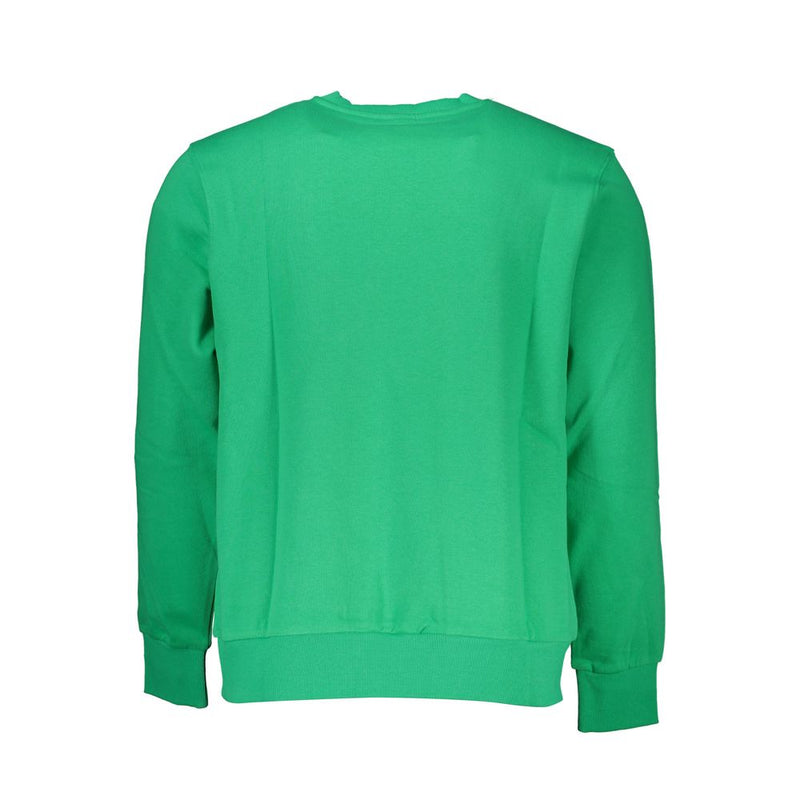 Pull en coton vert