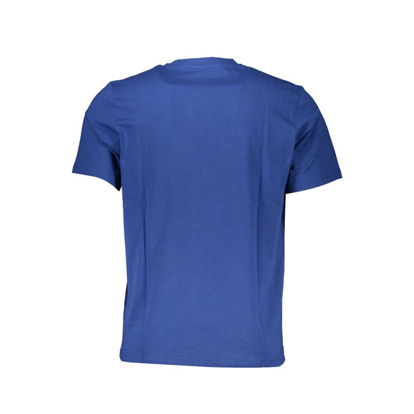 T-shirt di cotone blu