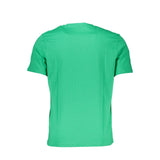 T-shirt in cotone verde