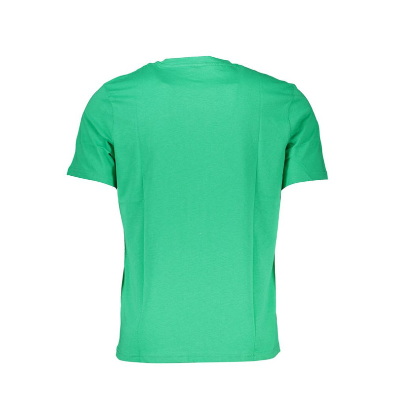 Camiseta de algodón verde