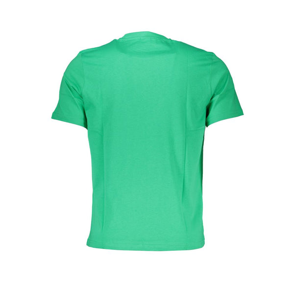 Camiseta de algodón verde