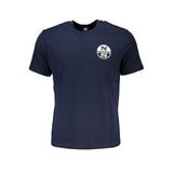 T-shirt en coton bleu